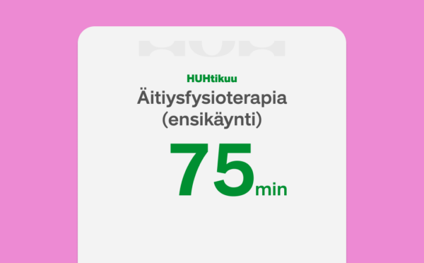 Äitiysfysioterapia (ensikäynti) 75min