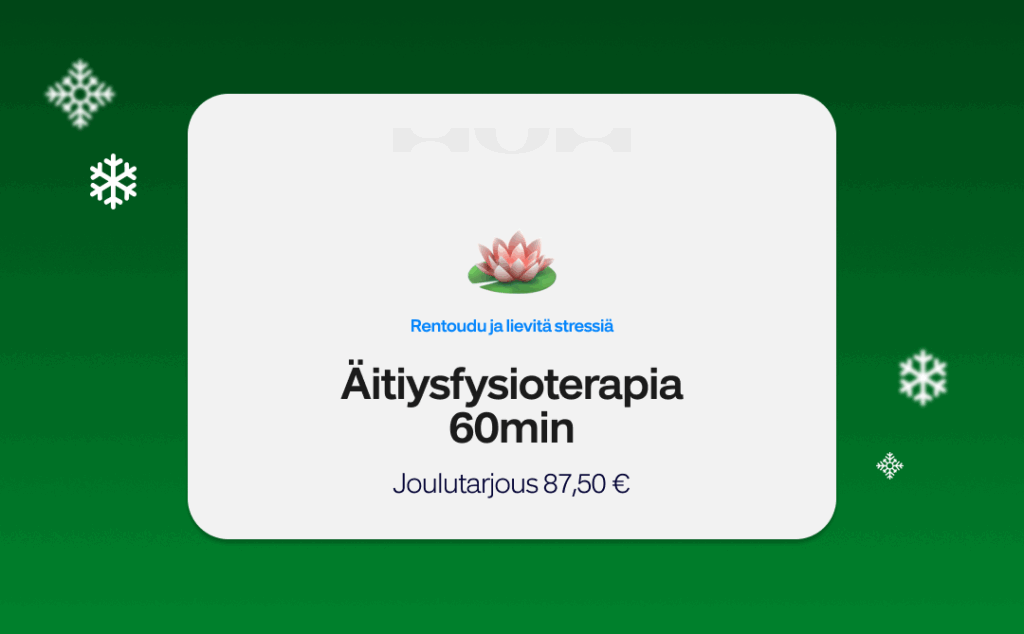 Äitiysfysioterapia 60min